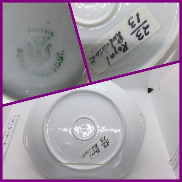 Vtg Prussian Cake Plate - Picture 2 of 11